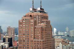 08-09 AT and T Long Distance Building 32 Avenue of the Americas Close Up From Rooftop NoMo SoHo New York City.jpg